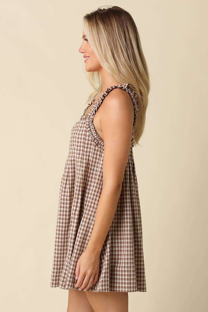 Stone Babydoll Dress