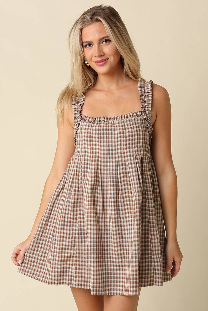 Stone Babydoll Dress